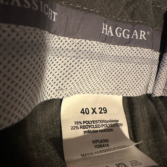 Men’s dark grey dress pants - size 40 x 29 - Picture 2 of 5